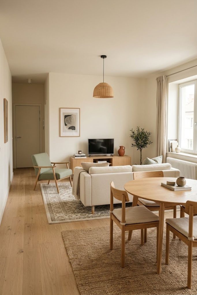 Put the Living and Dining Zones Back-to-Back
