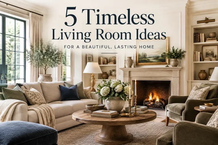 timeless living room ideas