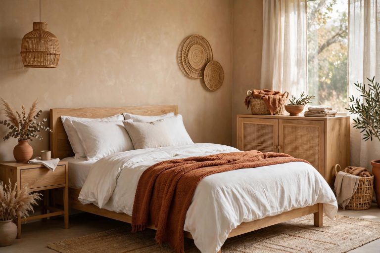 7 Earthy Bedroom Ideas for Cozy Small Rooms (No Repaint Needed)
